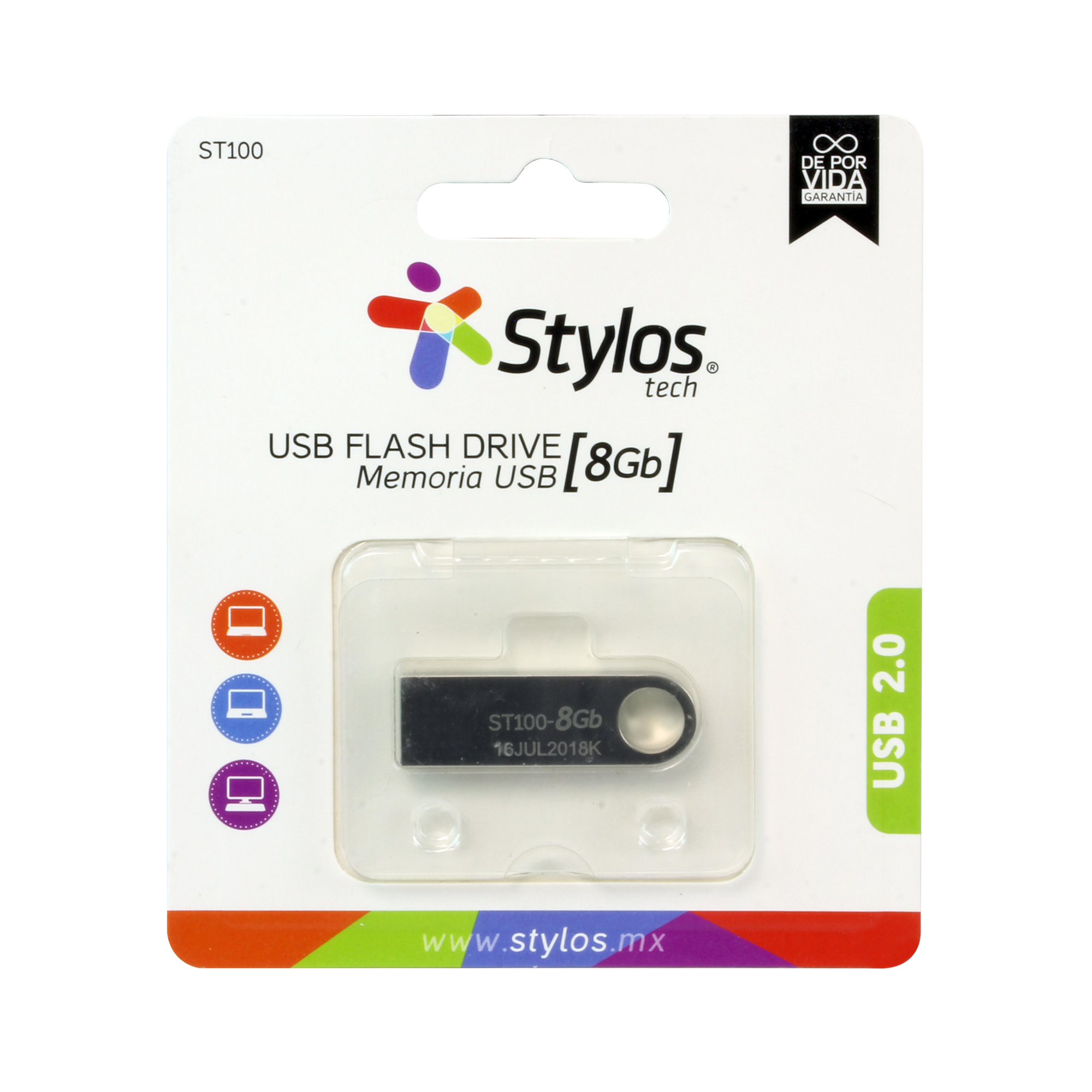 Memoria USB Stylos STMUSB1B